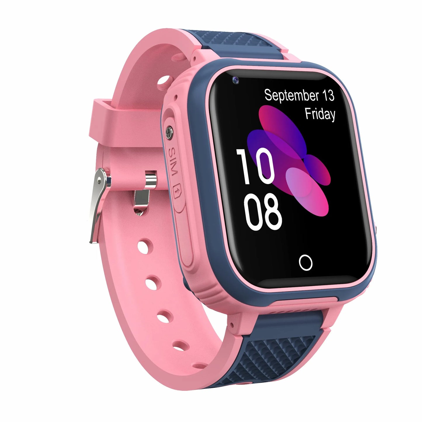 Kids Smart Watch Pink side view